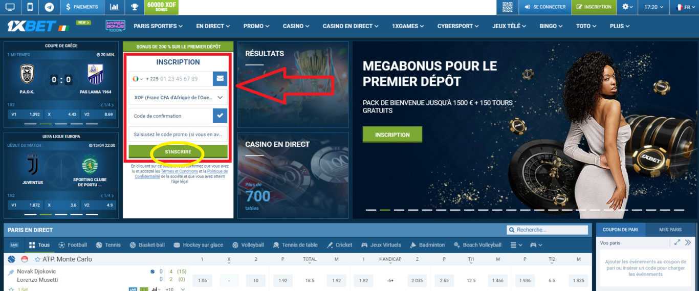 Problèmes courants de 1xBet connexion et solutions