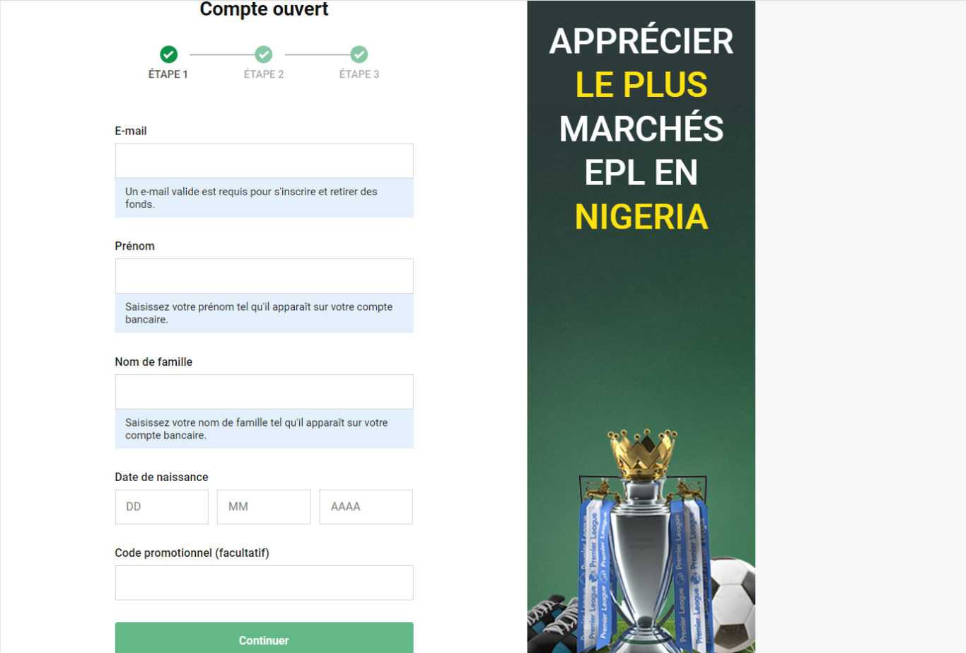 Gérer son Compte Bet9ja et ses Paris